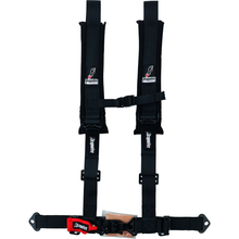 DragonFire Racing Harness- H-Style- 4-Point- 2in Youth- Black