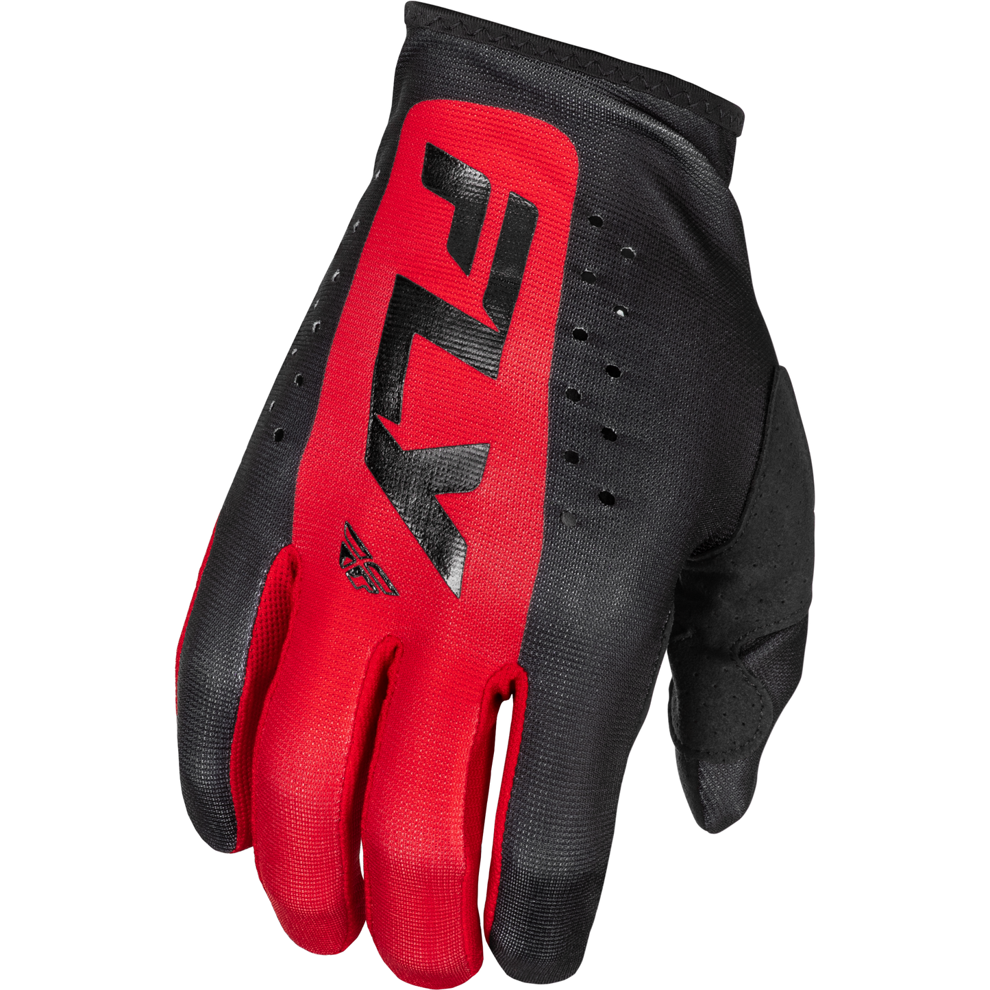 Lite Gloves Black/Red Lg