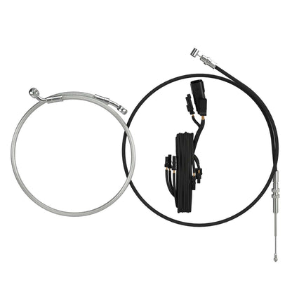 Indian Motorcycle 10� Moto Handlebar Risers Install Kit, Black - 2890453