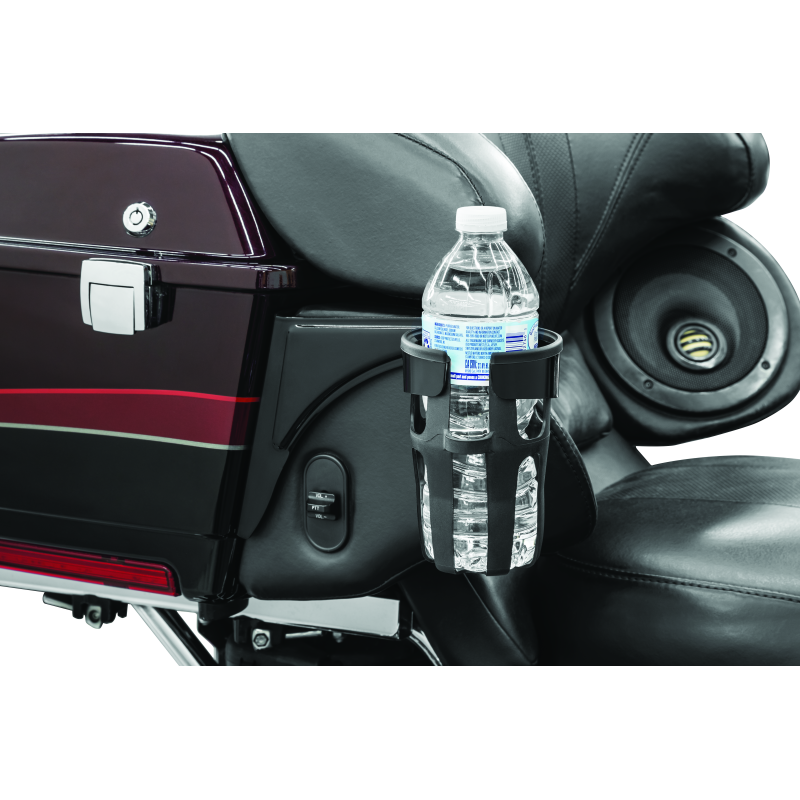 Kuryakyn Reflex Drink Holder-Passenger Mount Black