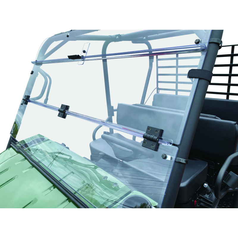 QuadBoss 09-22 Kawasaki KAF620M Mule 4010 4x4 Windbreak Folding Windshield