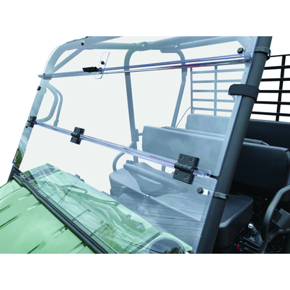 QuadBoss 09-22 Kawasaki KAF620M Mule 4010 4x4 Windbreak Folding Windshield