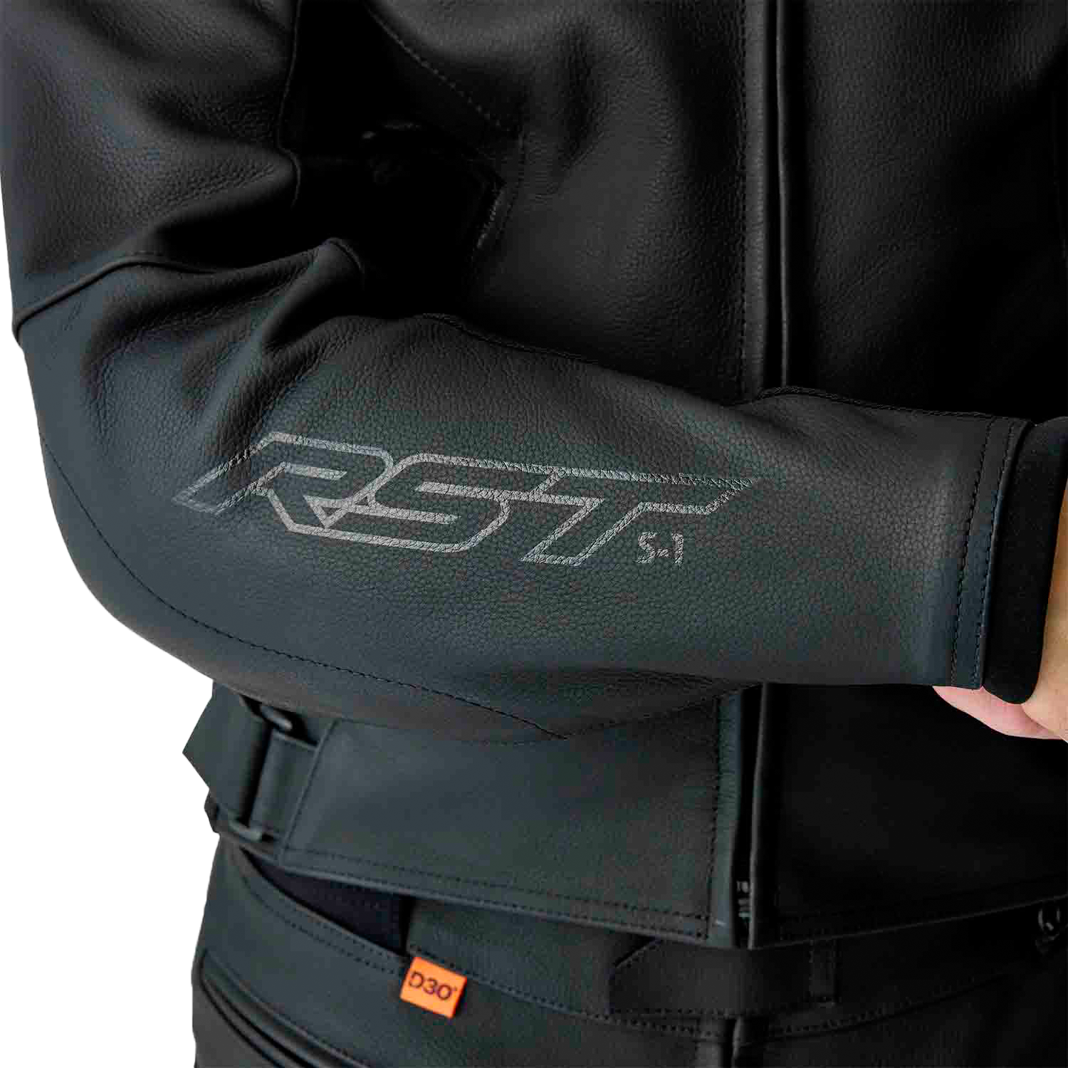 S1 D3o Leather Jacket Black Sm