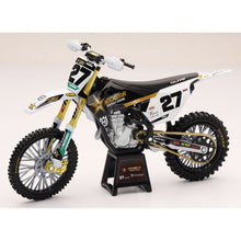 1:12 Scale Rockstar Husqvarna Team Fc450 Malcolm Stewart #27