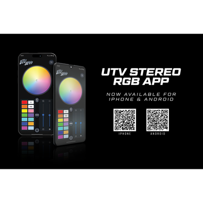 Pro Series 1" Tweeter w/ Built In RGB LED (Pair) | UTVS-PTW Polaris Xpedition