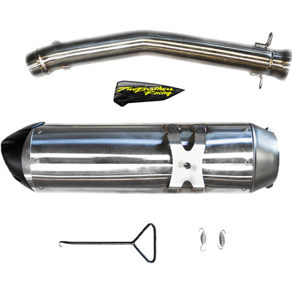 S1r Slip On Stainless Can Am