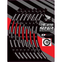 Rim Decals 19" Honda Logo Rear