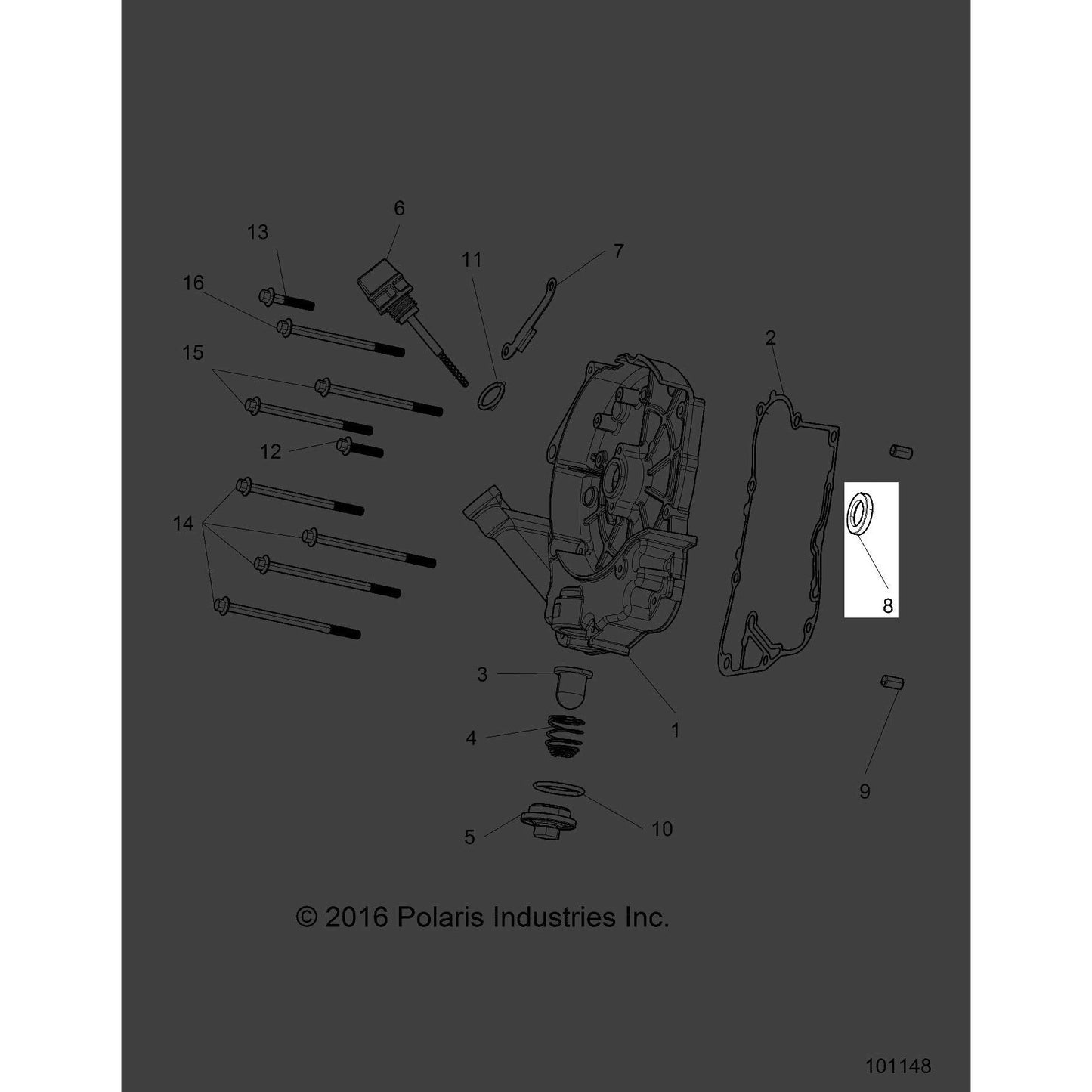 Polaris Youth UTV Oil Seal, 19.8 x 30 x 5 - 3050088, Qty 1