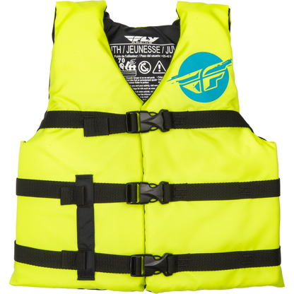 Youth Flotation Vest Hi Vis/Blue