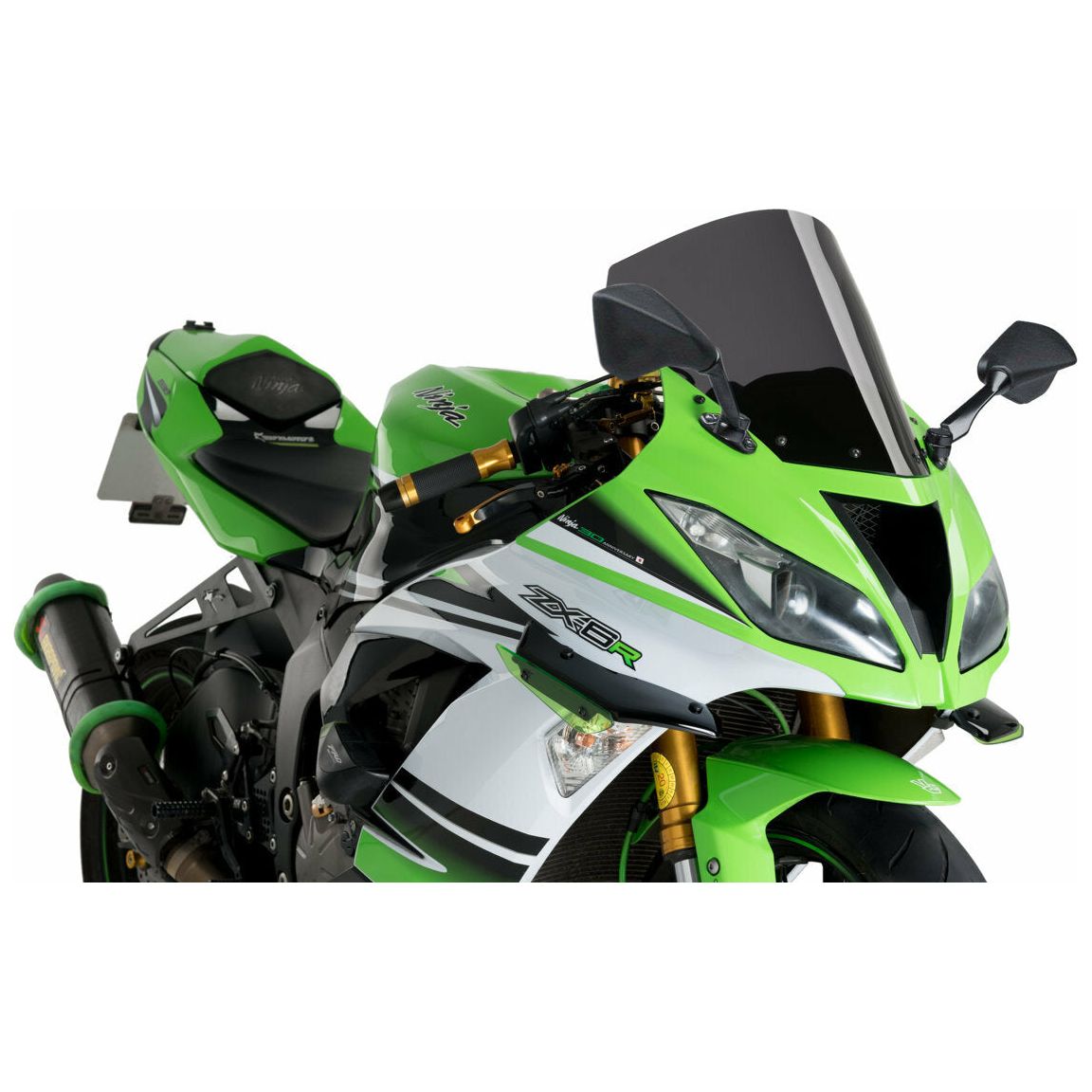 Windscreen R Racer Dark Smoke Kaw