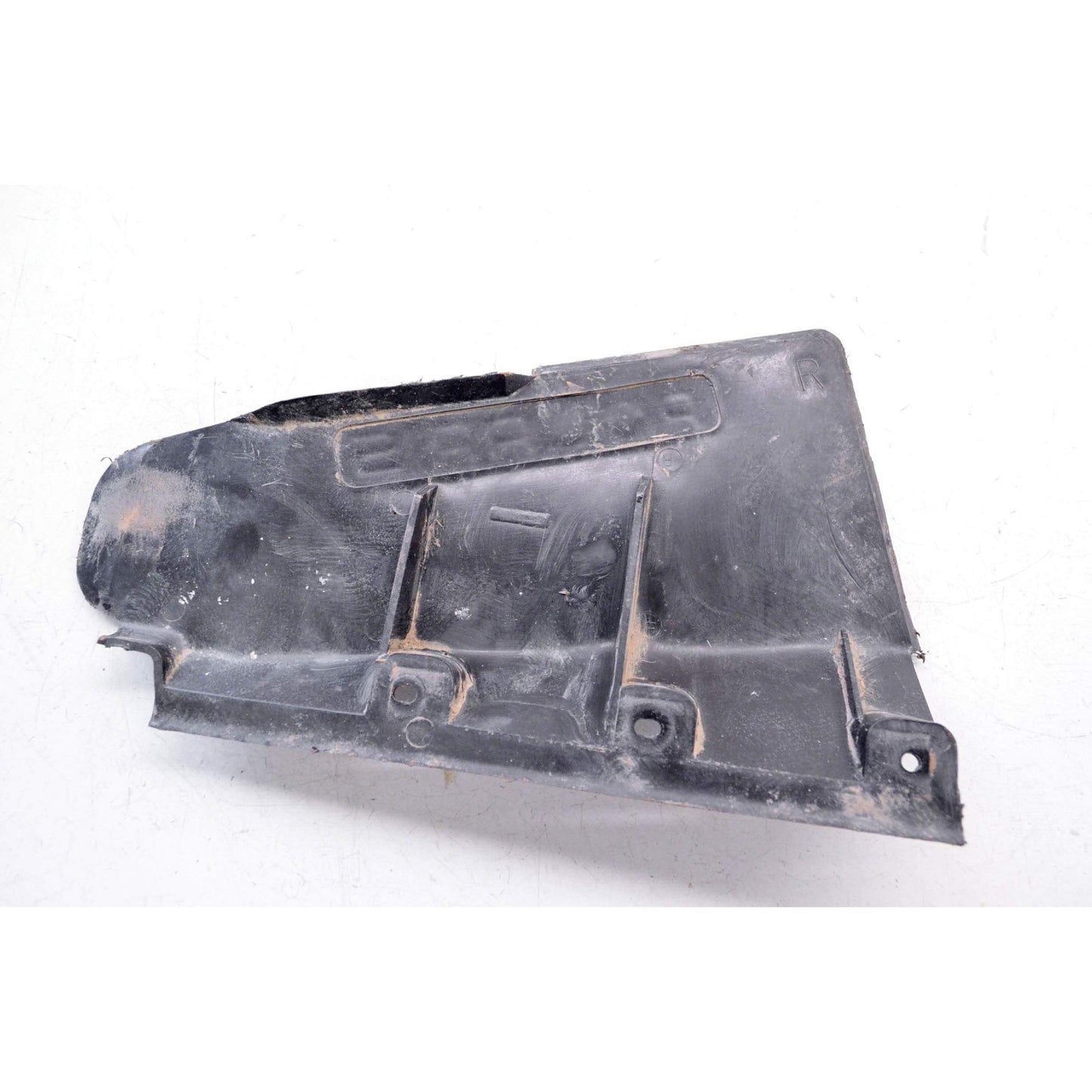 Polaris ATV Basic CV Shield, Rear, Left, Gloss Black, Genuine OEM Part 5435008-070, Qty 1