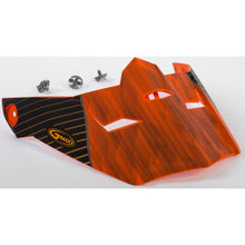 Visor W/Screws Colfax Mx 46 Matte Orange/Black Md 2x