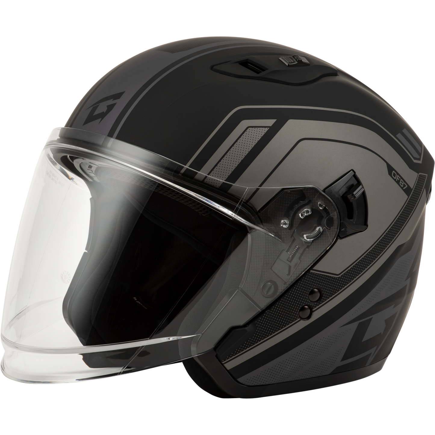Of 87 Duke Helmet Matte Black/Grey Xs