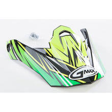 Visor W/Screws Raz Mx 86 Green/Hi Vis Yellow