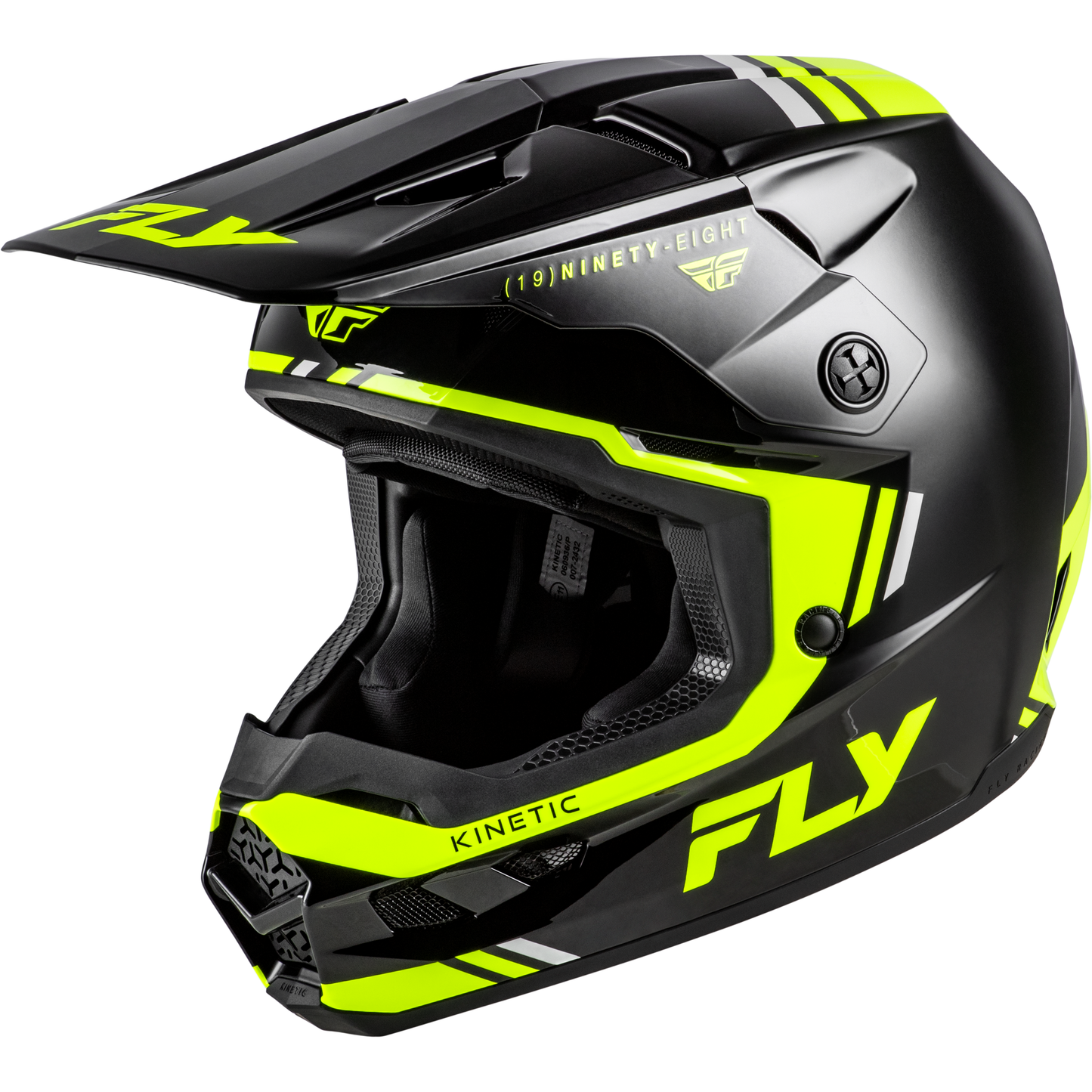 Kinetic Verdict Helmet Black/Hi Vis/Grey Xs