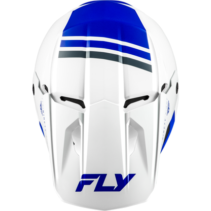 Kinetic Verdict Helmet White/Blue/Grey Xs