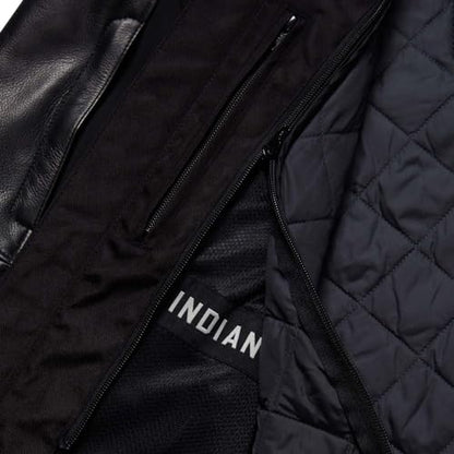 Indian Motorcycle Men's Lambeth Jacket, Black - M - 283336203