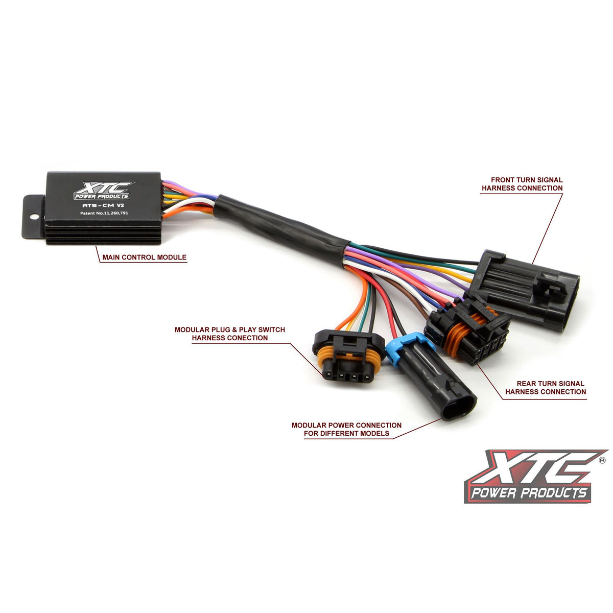 Auto Turn Signal Kit W/ Horn And Front Drl Lights Can