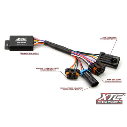 Auto Turn Signal Kit W/ Horn And Front Drl Lights Can