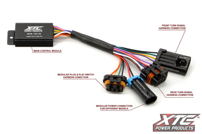 Auto Turn Signal Kit W/ Horn And Front Drl Lights Can
