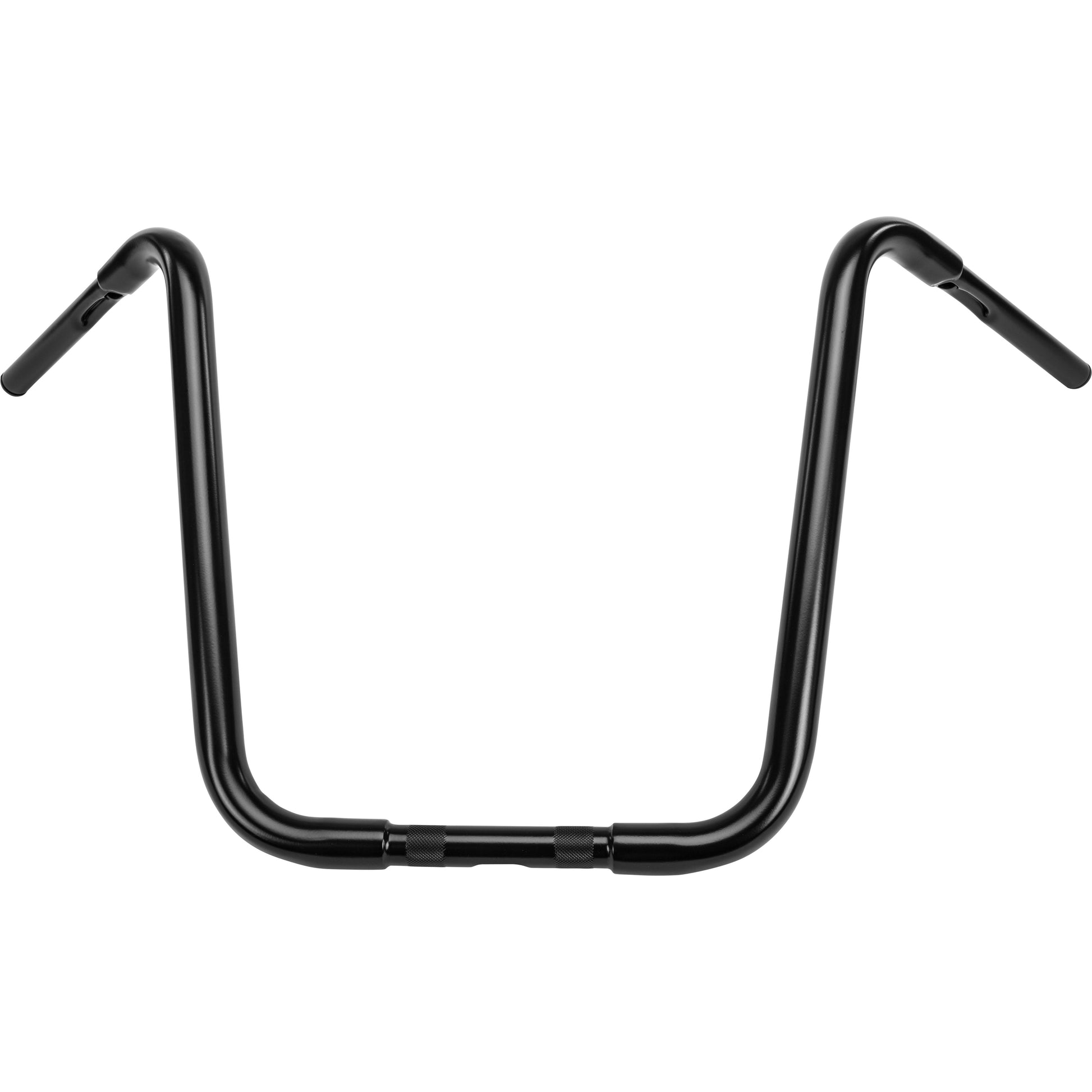 Ape Hanger 1 1/4" Black 18" 1" Thru Clamp   Cable