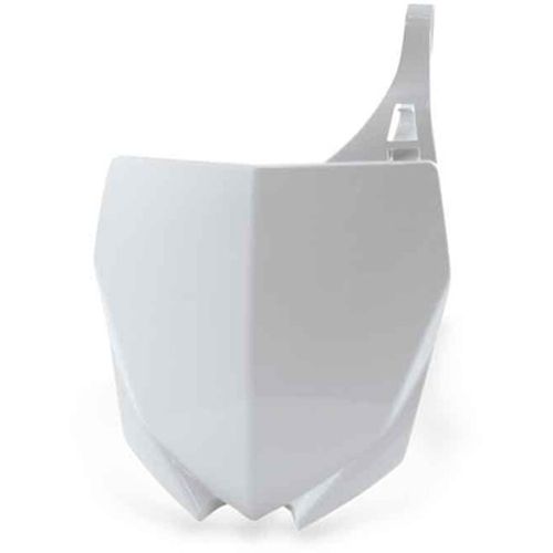 Front Number Plate White