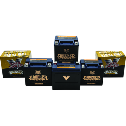 Twin Power YTX-14L Shocker Gel Battery Replaces H-D 65958-04 220 CCA