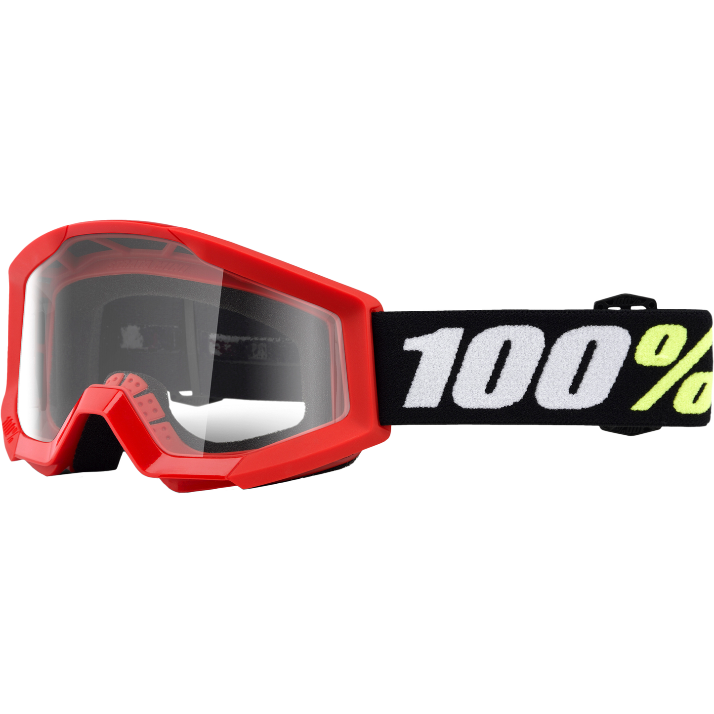 Strata Mini Goggle Red Clear Lens