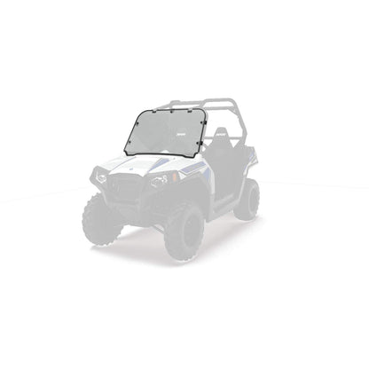 Polaris Off Road Lock & Ride Full Windshield - Poly