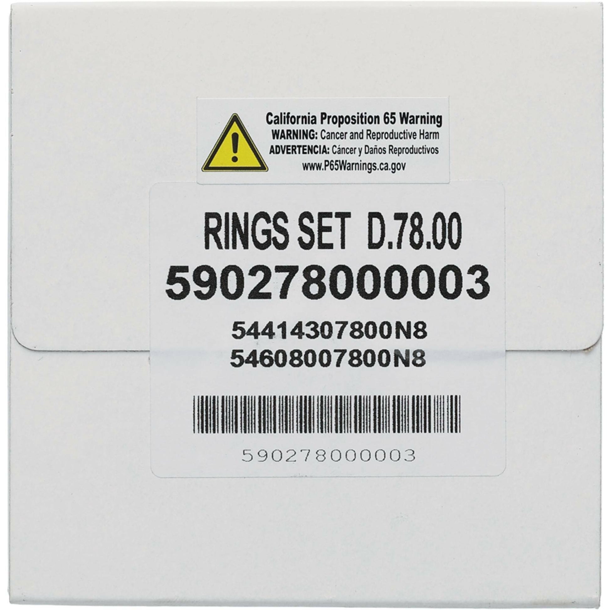 Piston Rings 77.96mm For Vertex Pistons Only