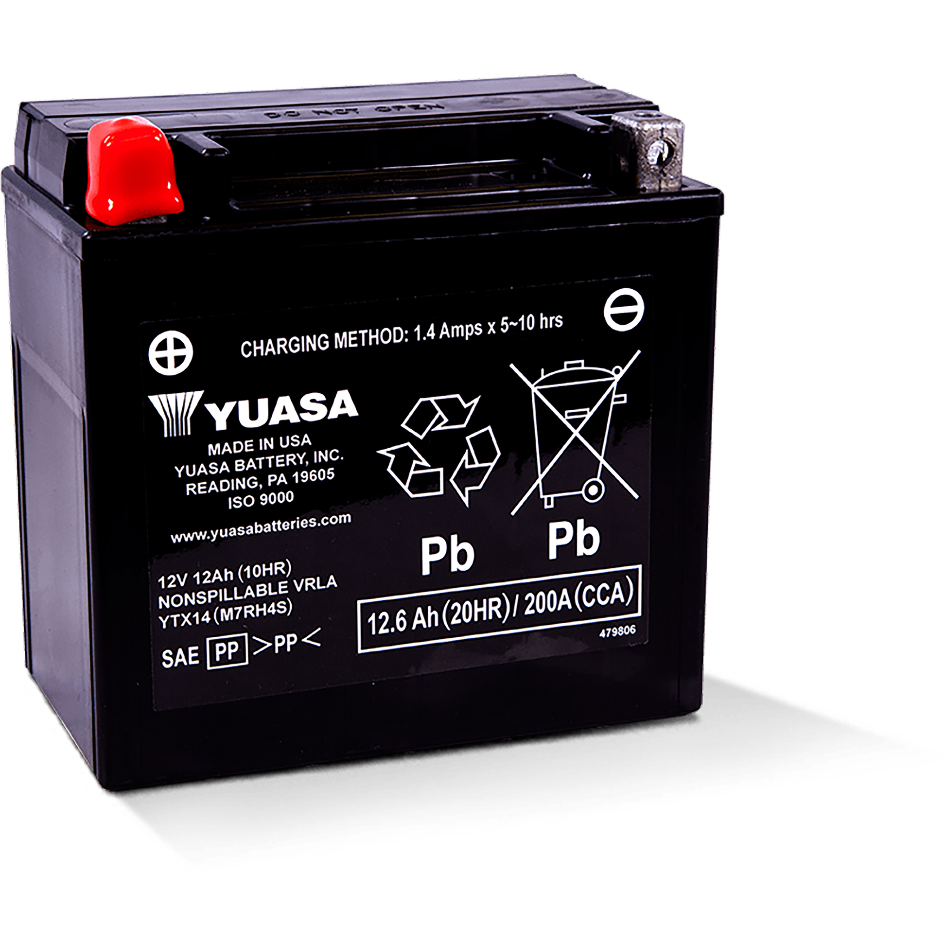 Battery Ytx14 Sealed Factory Activated