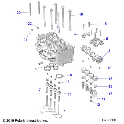 Polaris ATV Graded Valve Tappet, 3.850, Genuine OEM Part 5139458-385, Qty 1