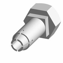 Polaris RZR Hex Head Flag Screw, Genuine OEM Part 5455567, Qty 1