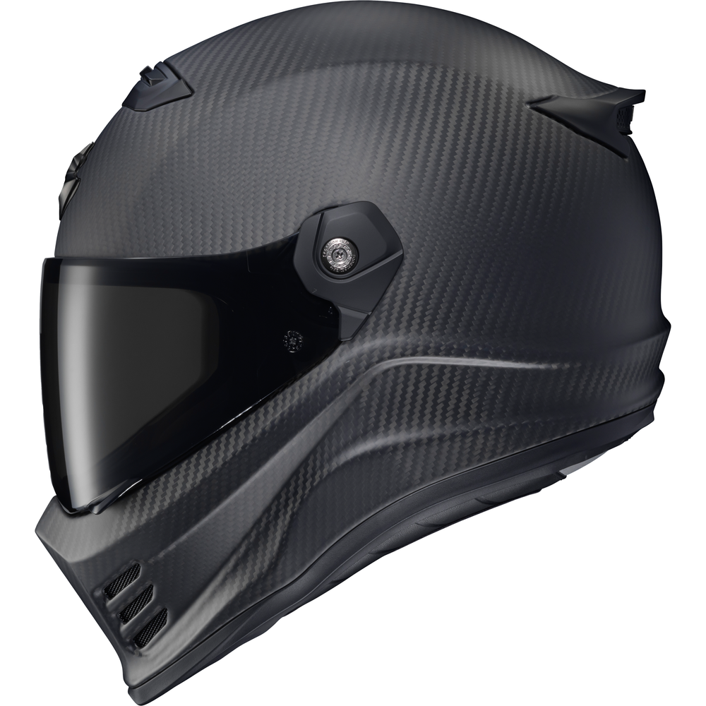 Covert Fx Carbon Full Face Helmet Matte Black Md