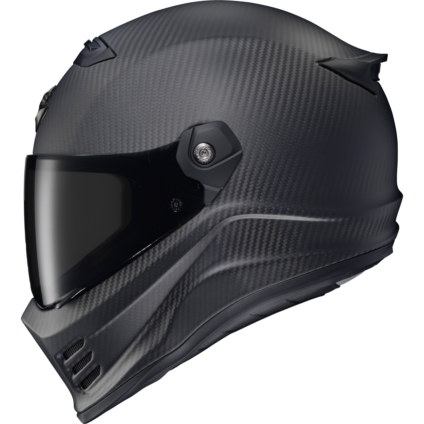 Covert Fx Carbon Full Face Helmet Matte Black 3x