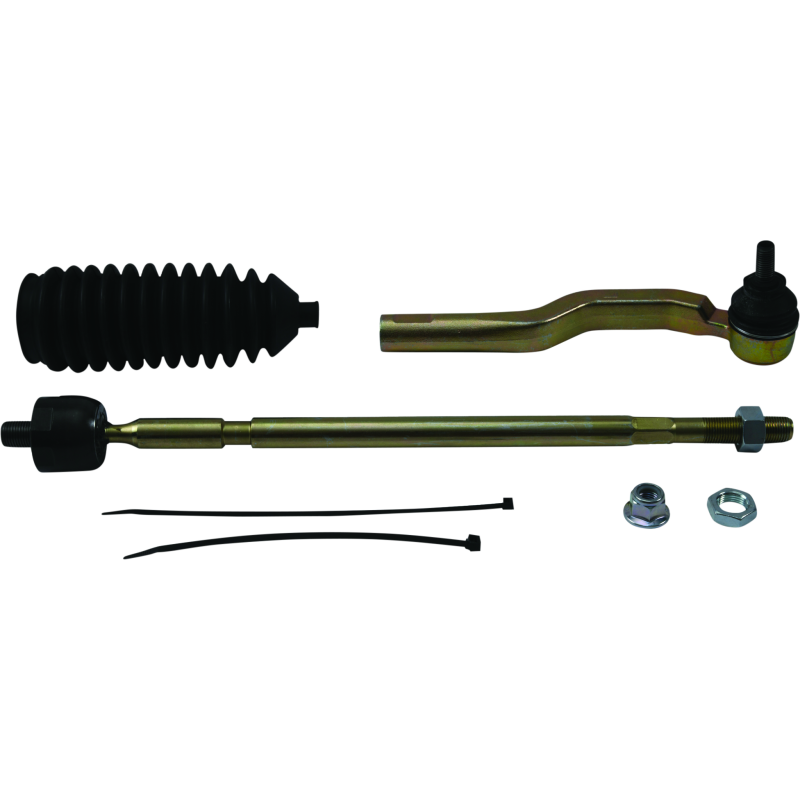 QuadBoss 19-21 Polaris RZR XP 4 Turbo S Steering Rack Tie Rod Assembly Kit - Left Inner & Outer