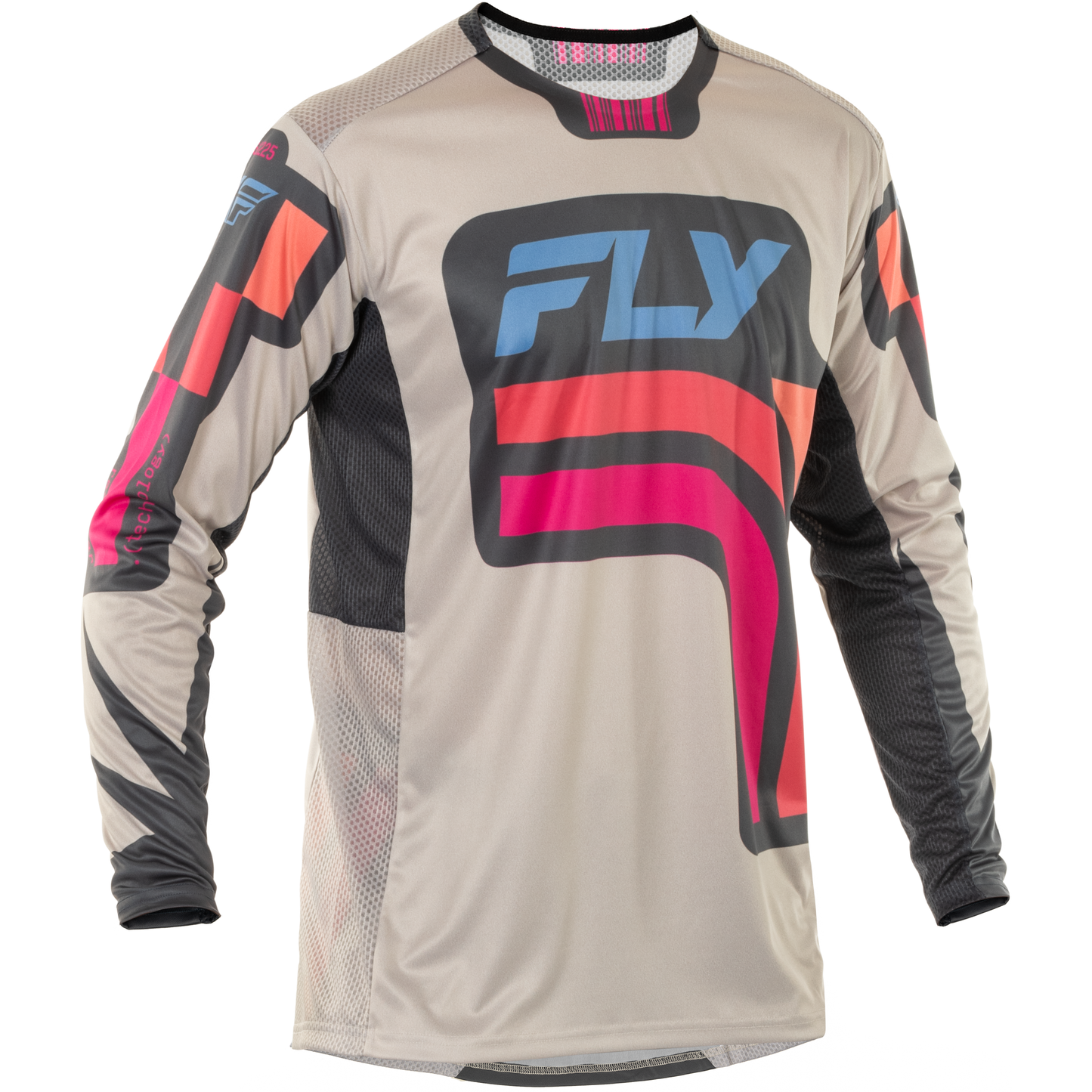Youth Lite Vice Jersey Light Grey/Pink/Coral Yxl