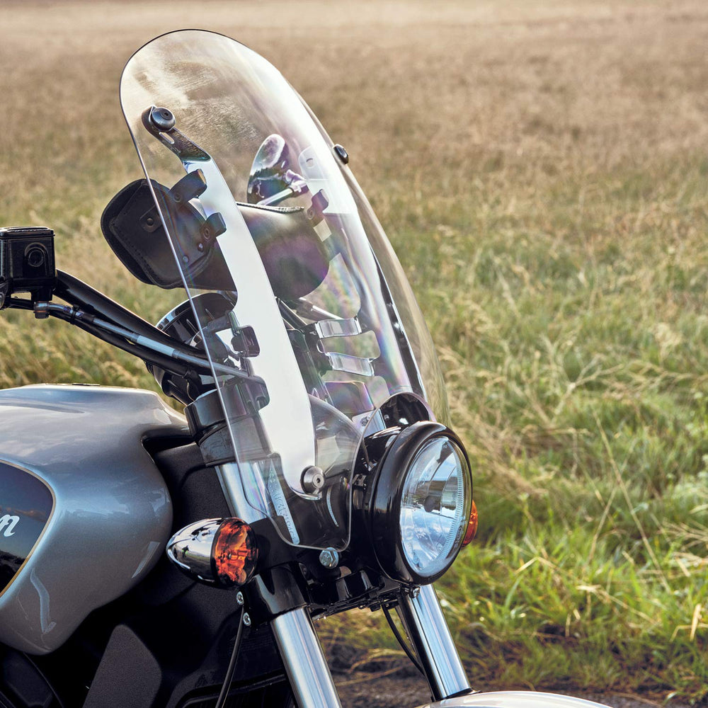 
                      
                        Indian Scout Short 19" Quick Release Windshield - 2880236-156
                      
                    