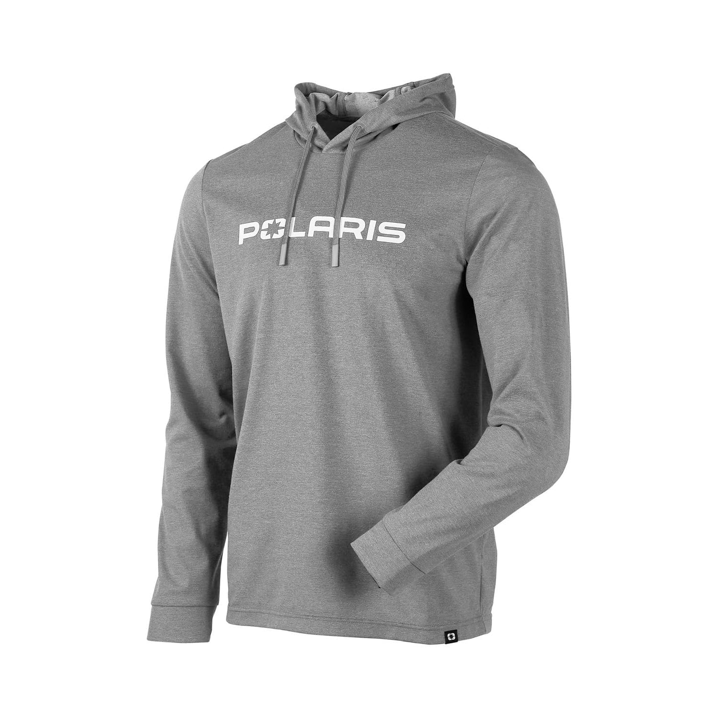 Polaris Off Road Men's UPF Hoodie Tee - S Gray