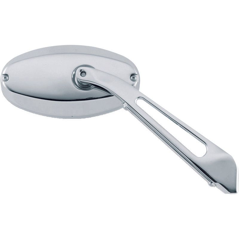 Kuryakyn Ellipse Mirror Flat Glass Chrome