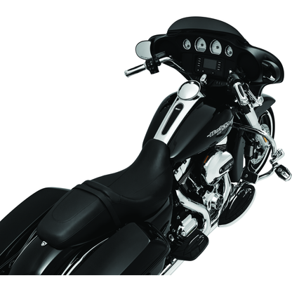 Kuryakyn Zombie Grips Throttle-By-Wire Chrome