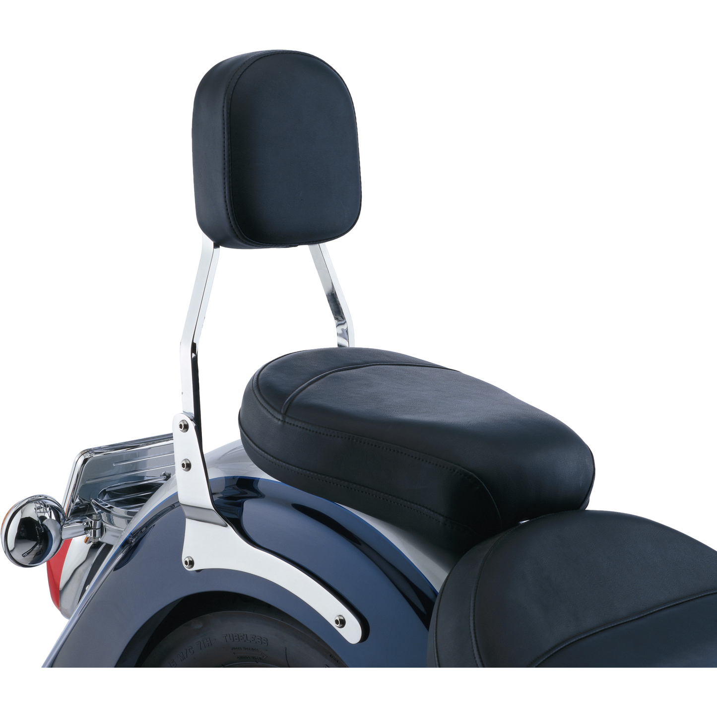 Std Sissy Bar W/Pad Chrome Yam Road Star 1600/1700 99 14