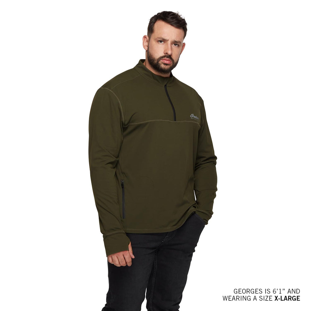 
                      
                        Indian Motorcycle Men's Athlete Script Logo Top, Green - L - 286477706
                      
                    