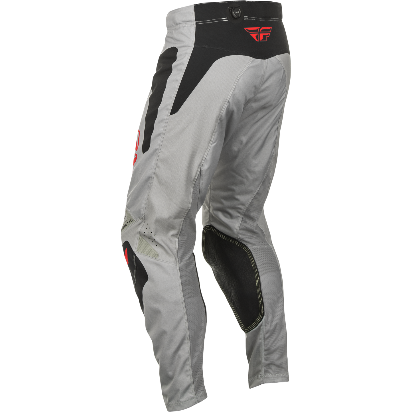 Kinetic Sym Pants Light Grey/Red/Black Sz 42