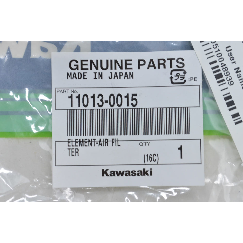 
                      
                        Kawasaki - ELEMENT-AIR FILTER - 11013-0015
                      
                    