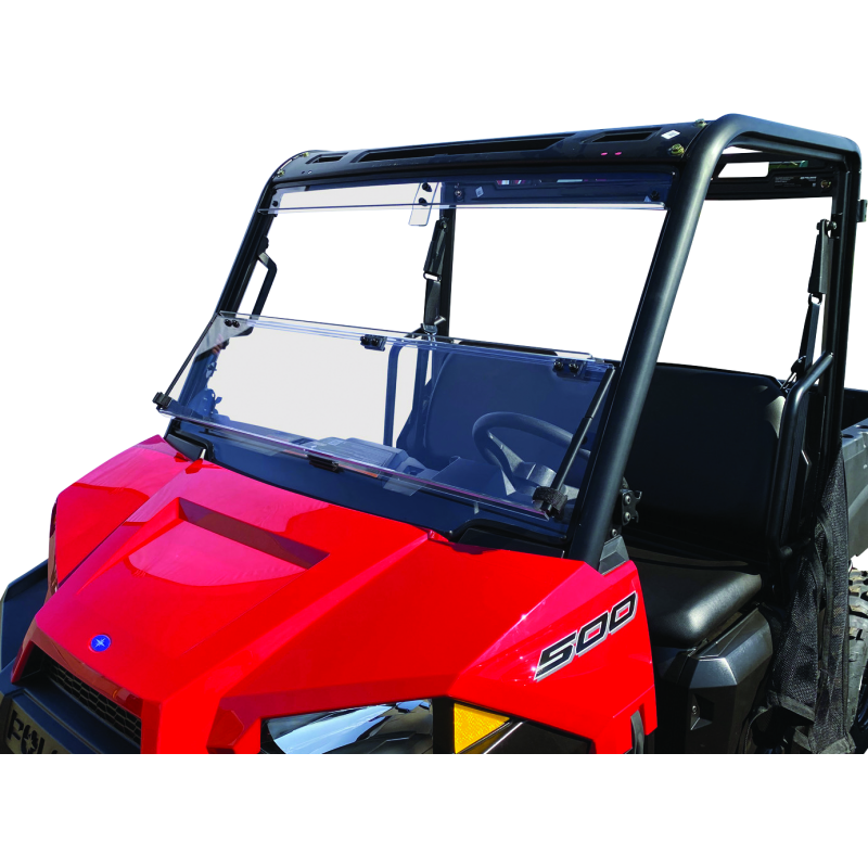 QuadBoss 17-21 Polaris Ranger 500 Windbreak Folding Windshield