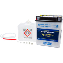 Battery W/Acid 12n14 3a 12v
