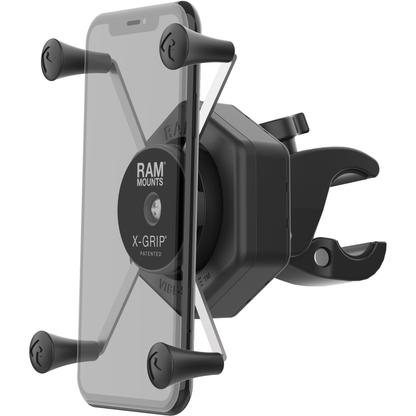 X Grip Vibe Safe L Phone Mount With Small Tough Claw