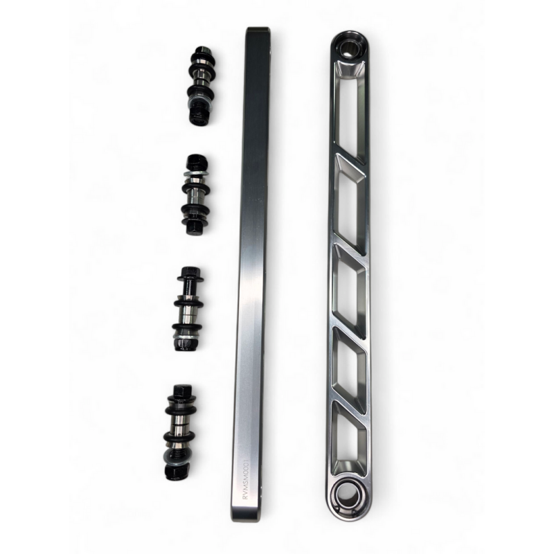 Elektric Offroad 2024+ Can Am Maverick R Rear Sway Bar Links Anodized Clear