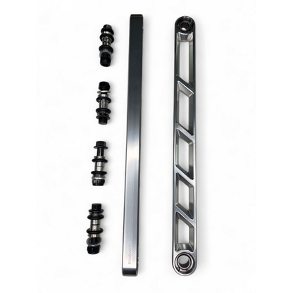 Elektric Offroad 2024+ Can Am Maverick R Rear Sway Bar Links Anodized Clear